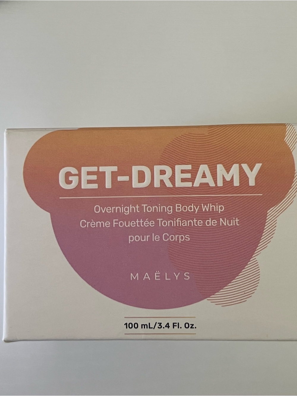New~MAËLYS GET-DREAMY Overnight Toning Body Whip - Beige & Mustard - Picture 2 of 7